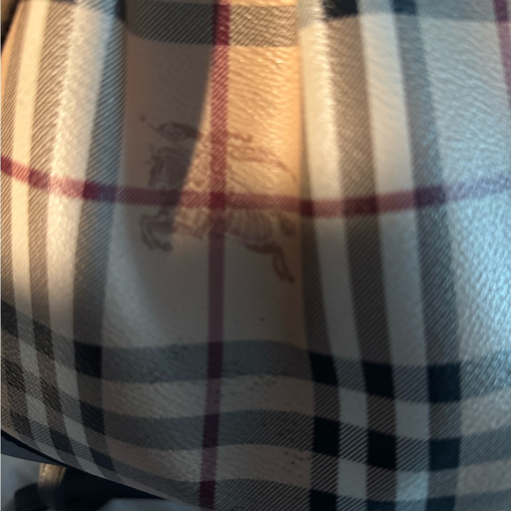 💯Authetic Burberry Haymarket Crossbody - Excellent Condition - Picture 6 of 6